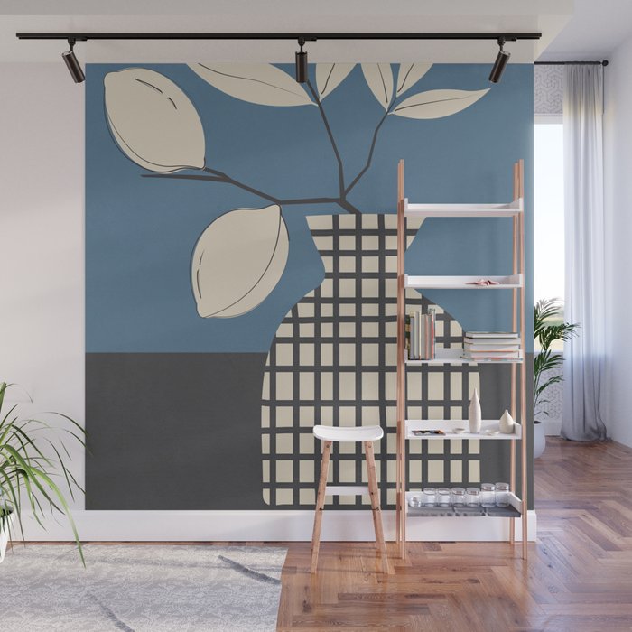 Lemon Stillness 3 Wall Mural Gallery Image 1