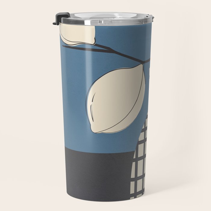Lemon Stillness 3 Travel Mug Gallery Image 3