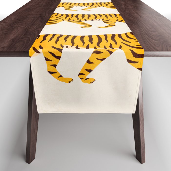 Fierce: Golden Tiger Edition Table Runner Gallery Image 1