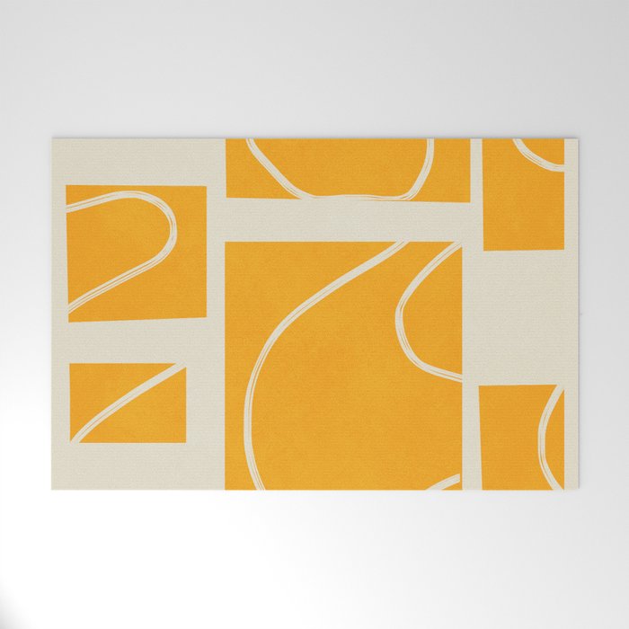 Abstract Pathways 2 Welcome Mat Gallery Image 1