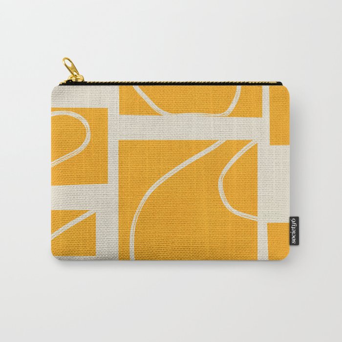 Abstract Pathways 2 Carry All Pouch Gallery Image 1
