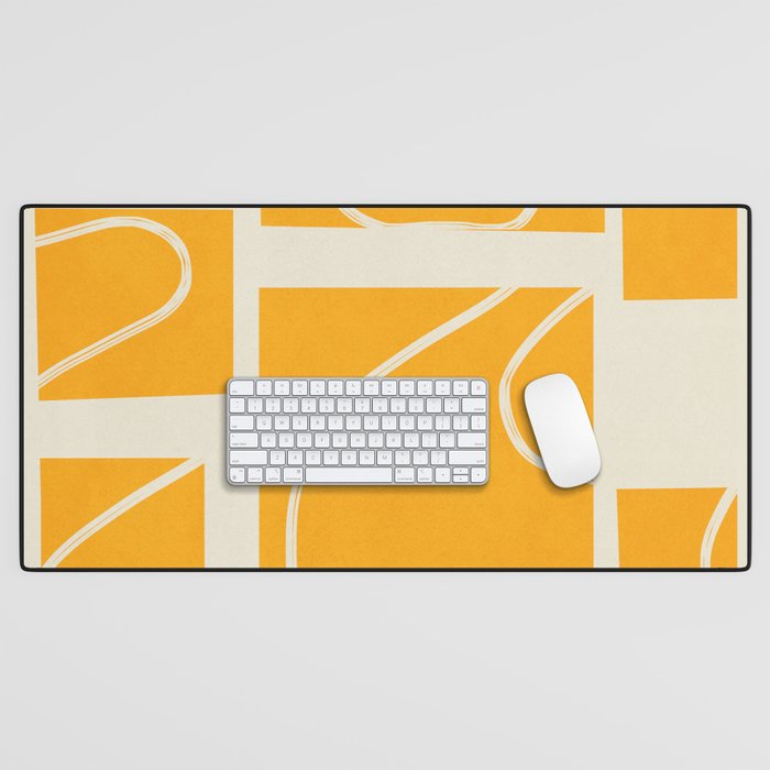 Abstract Pathways 2 Desk Mat Gallery Image 1