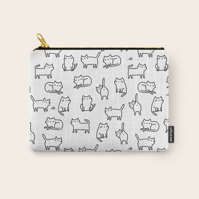 Cats, cats, cats Carry All Pouch Gallery Image 1