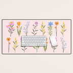 Wildflowers Desk Mat Gallery Image 1