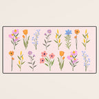 Wildflowers Desk Mat Gallery Image 3