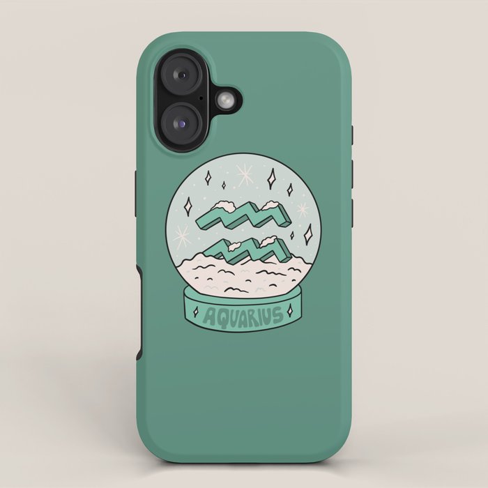 Aquarius Snow Globe iPhone Case Gallery Image 1