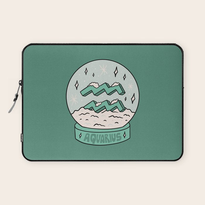 Aquarius Snow Globe Laptop Sleeve Gallery Image 1