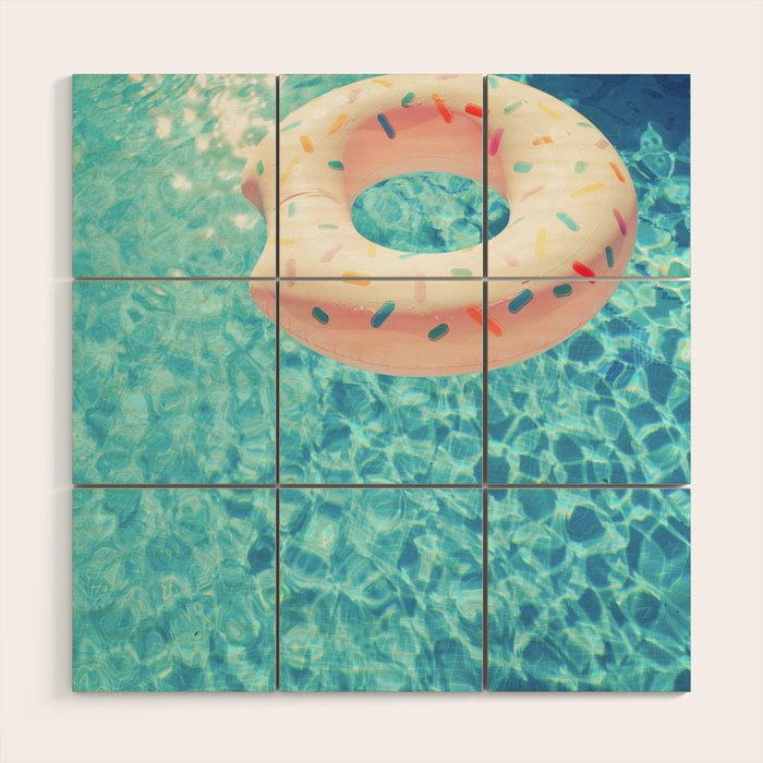 Swimming Pool VII Wood Wall Art Gallery Image 1
