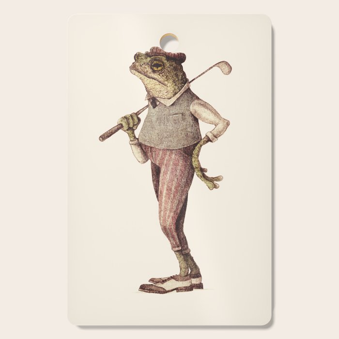 Frog Swing II Cutting Board Gallery Image 1