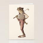 Frog Swing II Stationery Card Gallery Image 2