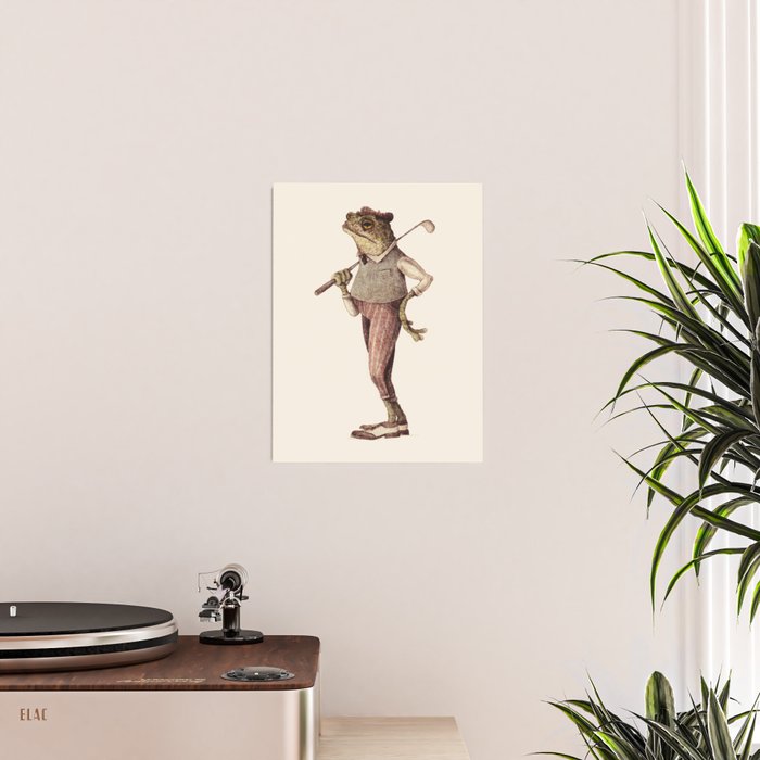 Frog Swing II Poster Gallery Image 2