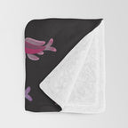 Salmon - dark Throw Blanket Gallery Image 3