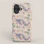  Jurassic Days, Jurassic Nights: Stegosaurus | Dinosaur Tropical Art iPhone Case Gallery Image 1