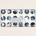Botanical Cyanotypes Desk Mat Gallery Image 1