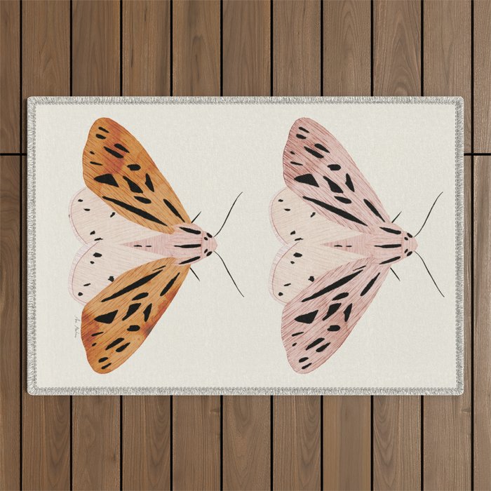 Butterflies Outdoor Rug Gallery Image 1