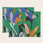 groovy floral abstract Placemat Gallery Image 1