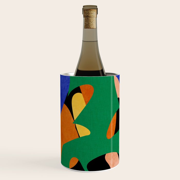 groovy floral abstract Wine Chiller Gallery Image 1