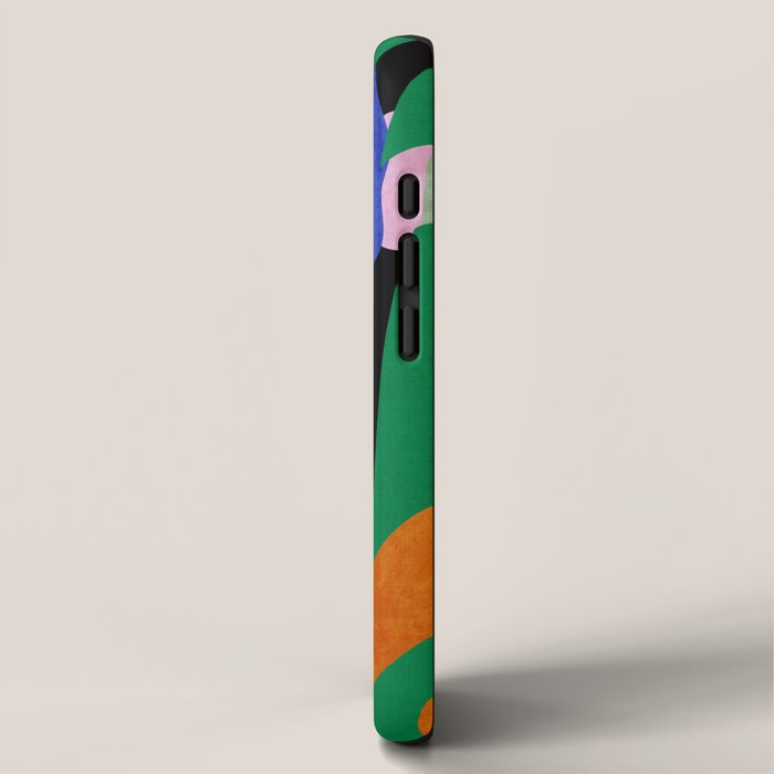 groovy floral abstract iPhone Case Gallery Image 2
