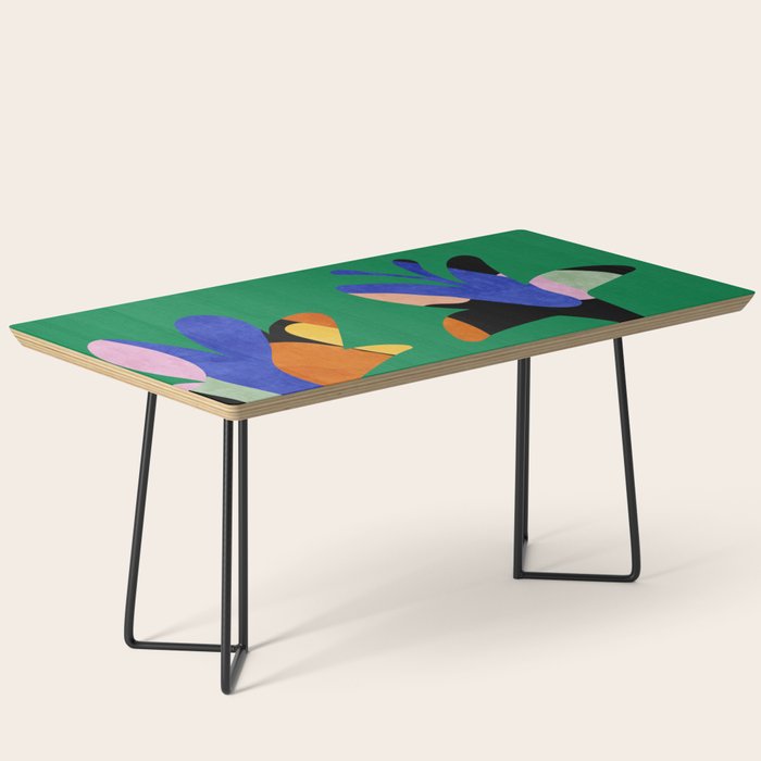 groovy floral abstract Coffee Table Gallery Image 1