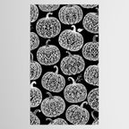 Lace Pumpkin Halloween Pattern Needle Bobbin Crochet Thread Tablecloth Gallery Image 2