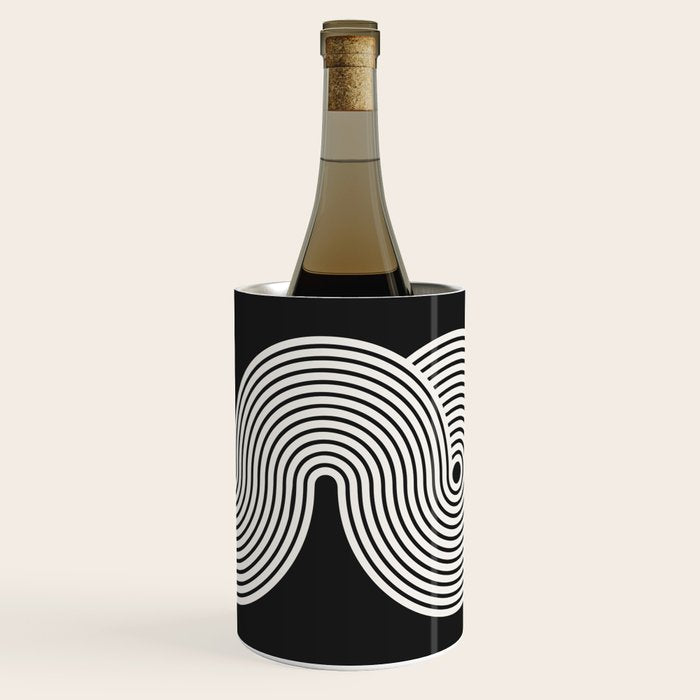 Candy Joyride: Black & White Edition Wine Chiller Gallery Image 2