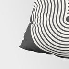 Candy Joyride: Black & White Edition Pillow Sham Gallery Image 4
