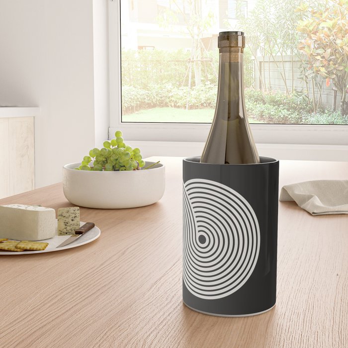 Candy Joyride: Black & White Edition Wine Chiller Gallery Image 4
