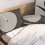 Candy Joyride: Black & White Edition Pillow Sham Gallery Image 2