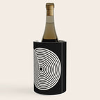 Candy Joyride: Black & White Edition Wine Chiller Gallery Image 1