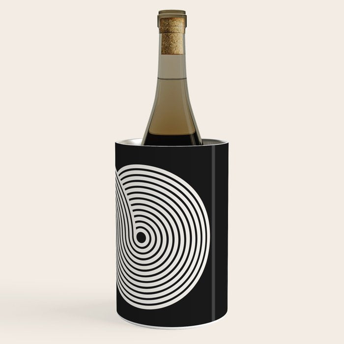 Candy Joyride: Black & White Edition Wine Chiller Gallery Image 1