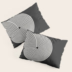 Candy Joyride: Black & White Edition Pillow Sham Gallery Image 3