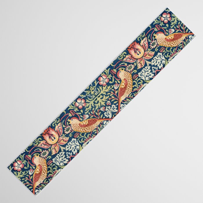 Strawberry Thief by William Morris  Table Runner Gallery Image 3