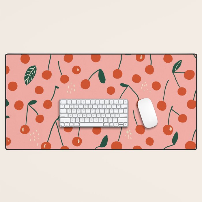 Cherries Desk Mat Gallery Image 1