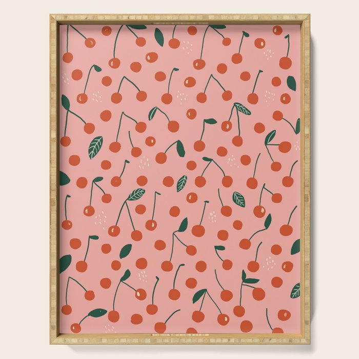 Cherries Serving Tray Gallery Image 1