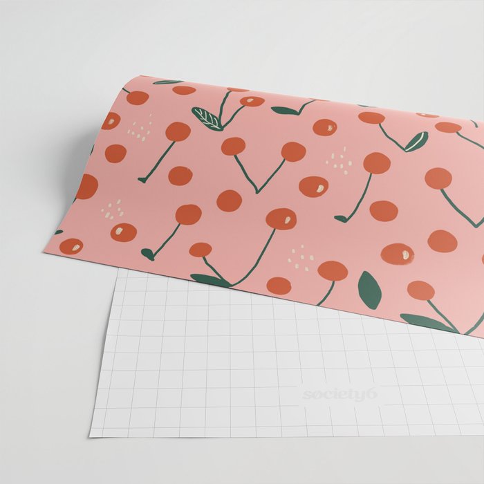 Cherries Wrapping Paper Gallery Image 2