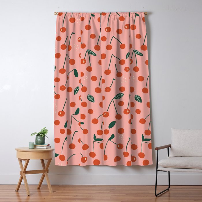 Cherries Window Curtain Gallery Image 5