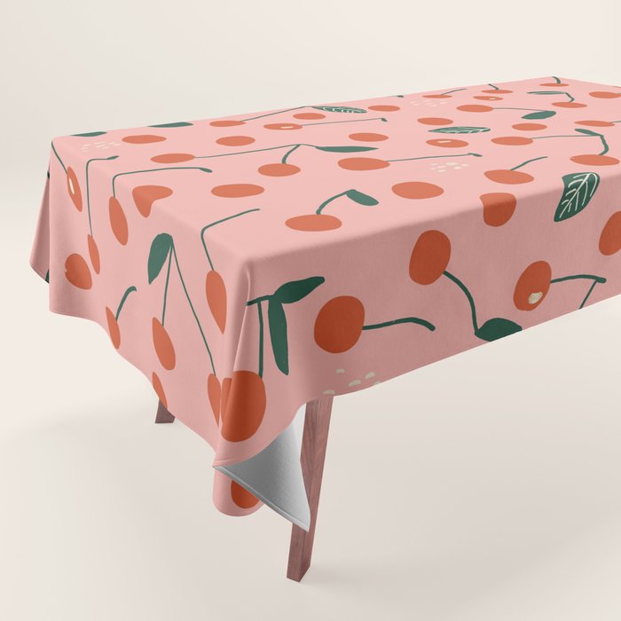 Cherries Tablecloth Gallery Image 1