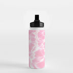 Pastel Pink Pool Aesthetic  Water Bottle Gallery Image 2