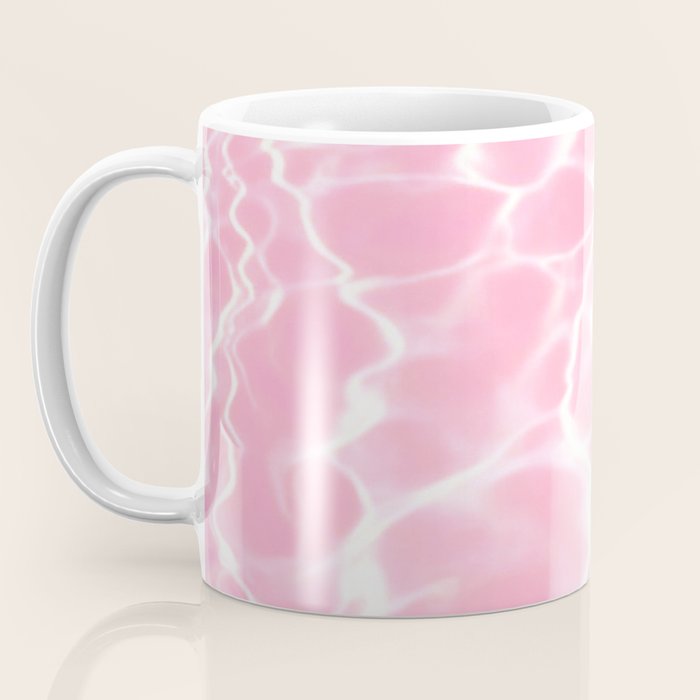 Pastel Pink Pool Aesthetic  Coffee Mug Gallery Image 3