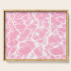 Pastel Pink Pool Aesthetic  Serving Tray Gallery Image 1