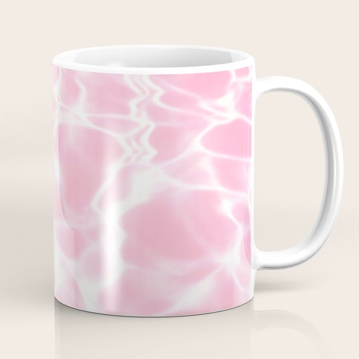 Pastel Pink Pool Aesthetic  Coffee Mug Gallery Image 1