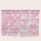 Pastel Pink Pool Aesthetic  Wall Hanging Gallery Image 1