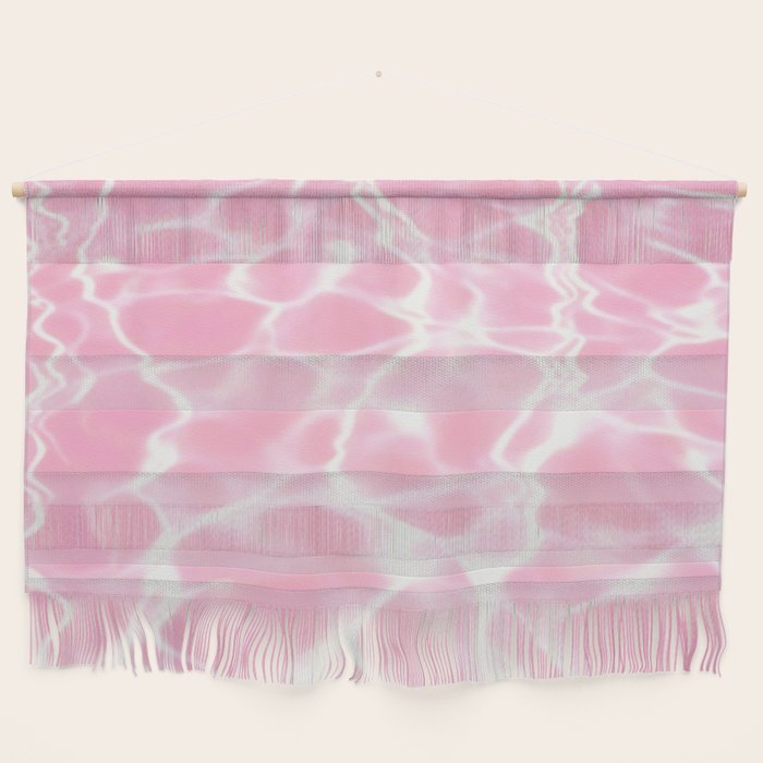 Pastel Pink Pool Aesthetic  Wall Hanging Gallery Image 1