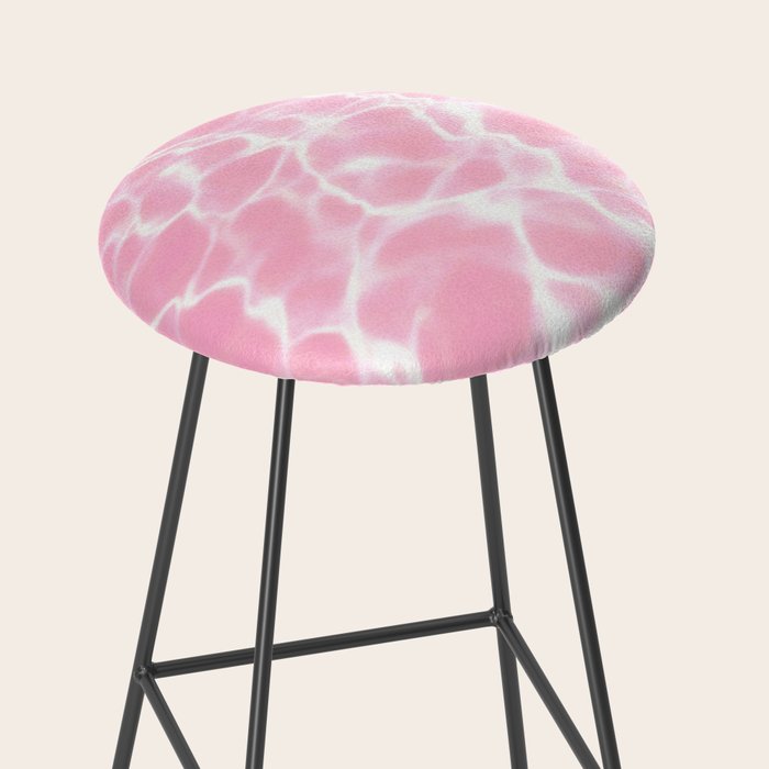 Pastel Pink Pool Aesthetic  Stool Gallery Image 2