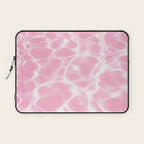 Pastel Pink Pool Aesthetic  Laptop Sleeve Gallery Image 1