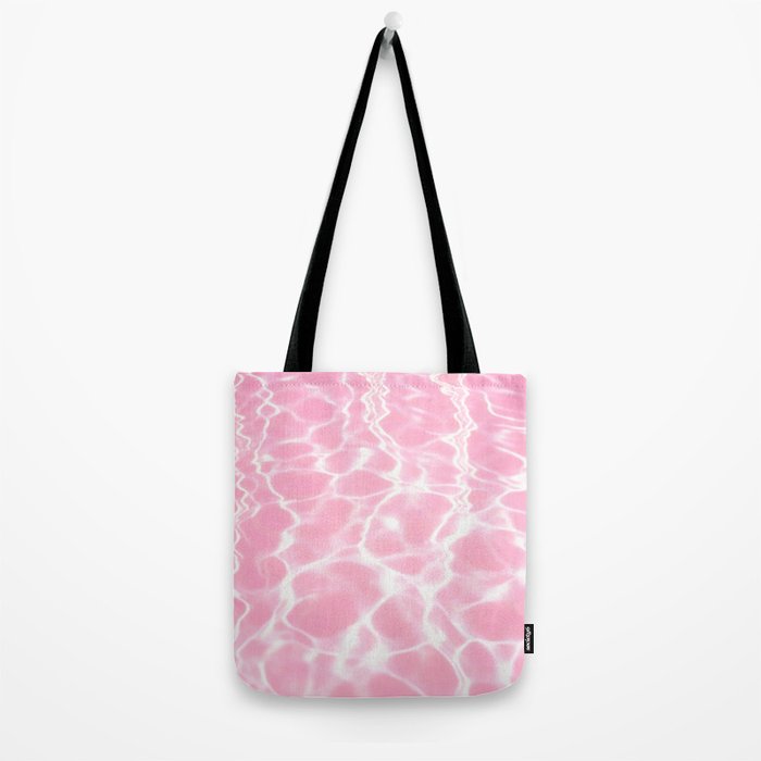 Pastel Pink Pool Aesthetic  Tote Bag Gallery Image 2