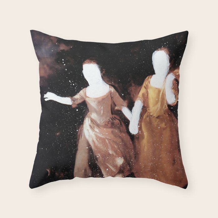 Brutalized Gainsborough 3 Throw Pillow Gallery Image 6