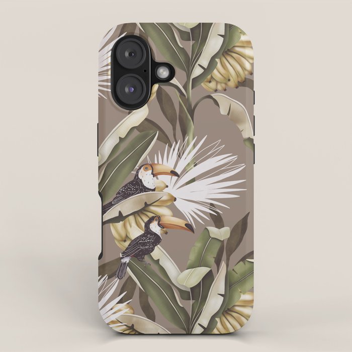 Tropical Toucan Oasis B iPhone Case Gallery Image 1