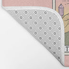 WINE READING (LIGHT) Bath Mat Gallery Image 2