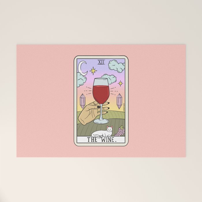 WINE READING (LIGHT) Welcome Mat Gallery Image 1